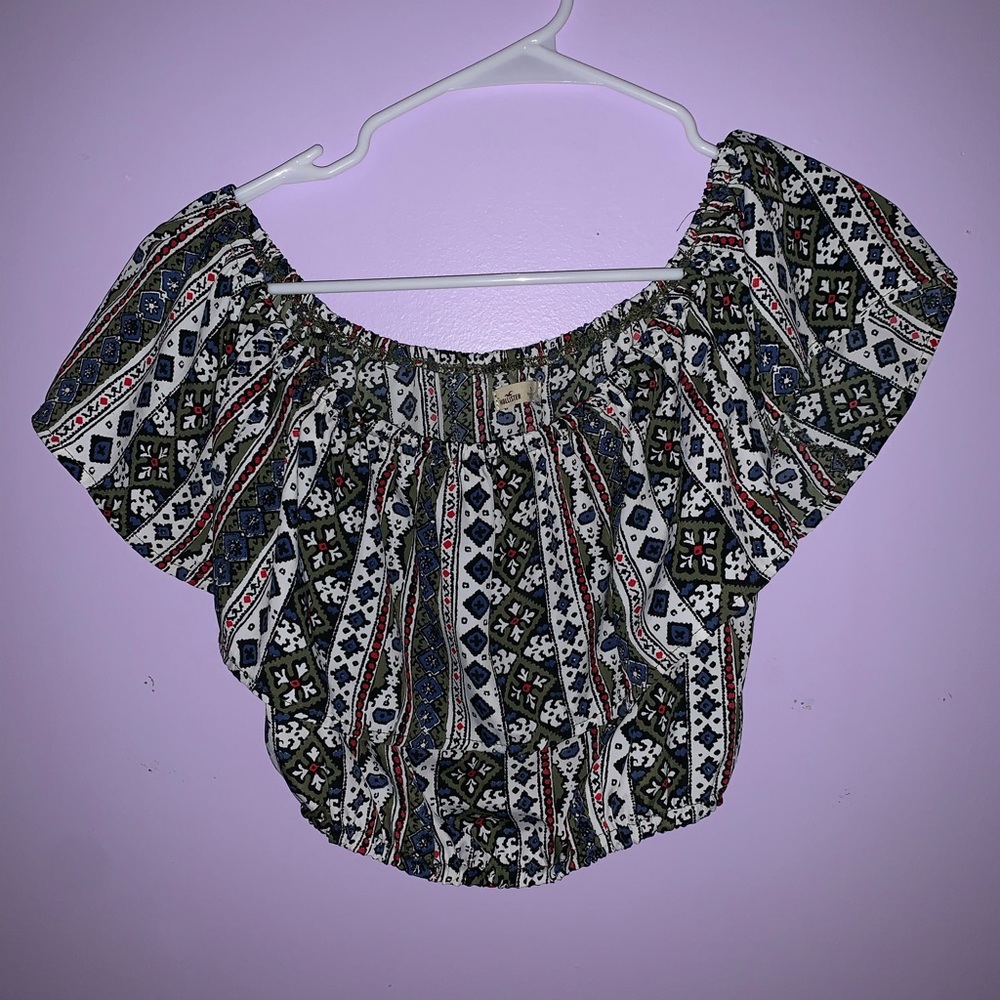 Hollister off the shoulder top